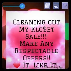 Time For an Klo$et clean up